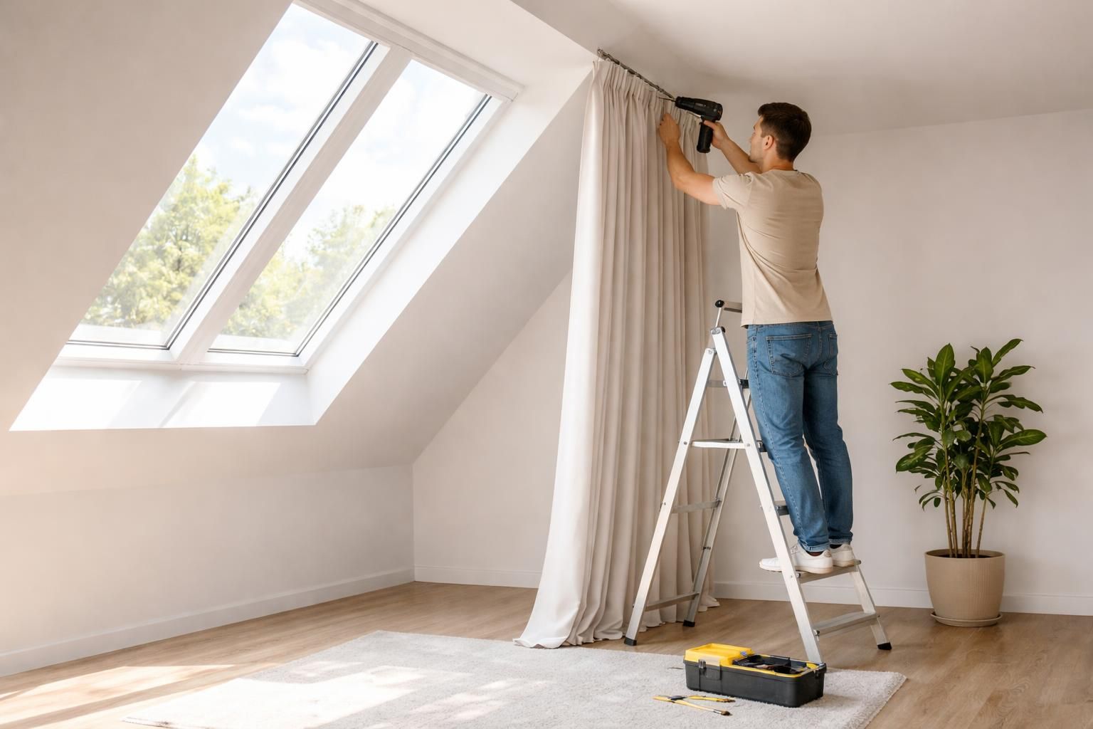 découvrez nos astuces simples et pratiques pour installer un rideau sur un mur en pente facilement et avec succès. suivez notre guide étape par étape pour un résultat impeccable.