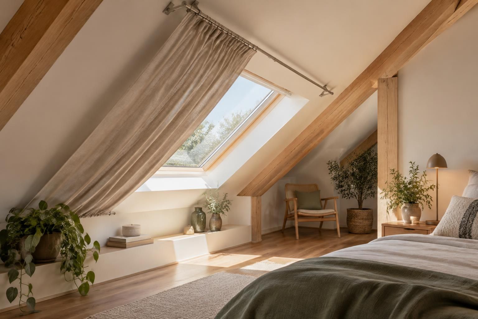 découvrez comment installer un rideau sous pente : choix des fixations, prise de mesures et conseils pratiques pour aménager vos combles avec style.